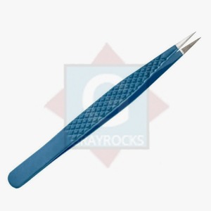 Pinzas de pestañas de alta precisión Puntas ultrafinas y pinzas de belleza ergonómicas de acero inoxidable - Product Image 1