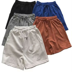 Pantalones cortos de chándal de lana de algodón para mujer, pantalones deportivos de invierno transpirables de secado rápido con bolsillo de piel, logotipo personalizado para damas y niñas - Product Image 6