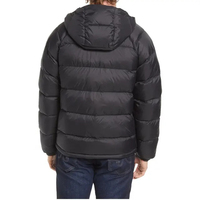 Nouvelle veste matelassée unisexe 2025 à capuche en toile légère avec fermeture éclair, réversible, écologique, imperméable, chaude et coupe-vent pour l'hiver