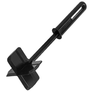 Comptoir rotatif 72 Clip métal manuel fil poser croustilles présentoir pour outil de cuisine de couleur noire - Product Image 6