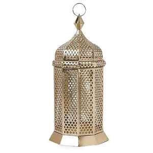 Lanterne Pendentif Lumière LED Métaux de verre de qualité pour la décoration de la maison économique pour les décorations de l'Aïd Mubarak Ramadan - Product Image 6