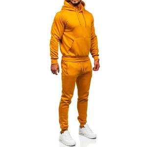 Custom <b>Men's</b> Premium Quality Pullover Tracksuit <b>Thermal</b> Polyester Cotton Street <b>Wear</b> for Winter Season - Product Image 3
