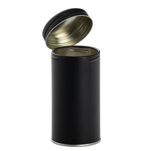 <b>Spice</b> <b>Jar</b> Screw Cap Cans 63/120 Black Matte 340 Ml BPA-Free - Product Image 2