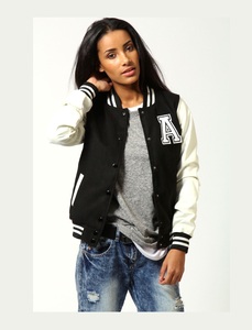 Custom Logo Printing Men's Baseball Jackets Customized Best Sell Bomber <b>Fleece</b> Collage Letterman Jacket Streetwear Jackets - Product Image 5