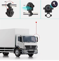 Caméra de vue latérale AHD 1080P pour camion, bus, camping-car | Solution de sécurité anti-angle mort étanche IP69K avec marquage E-mark CE pour véhicules lourds