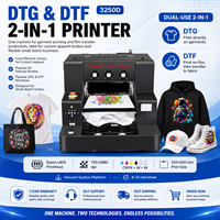 Imprimante DTF DTG A3 3250D Pro Epson XP600 32x50cm Encre blanche Imprimante directe sur vêtement pour t-shirts