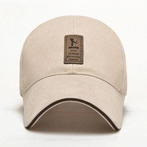 Nón kết chất lượng cao nam nữ, kiểu dáng thể thao, in logo tùy chỉnh, mũ bóng chày trơn, mũ cotton nam tùy chỉnh, bán buôn, mũ cao cấp - Product Image 1