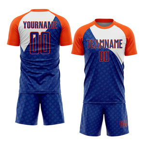 Conjunto de ropa de fútbol Real personalizada para hombre, ropa deportiva de secado rápido con uniformes de sublimación - Product Image 5