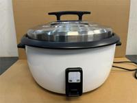 Cuiseur à riz commercial 38L pour 60 personnes Cuiseur à riz électrique traditionnel à tambour | pour cantine, restaurant, service de traiteur