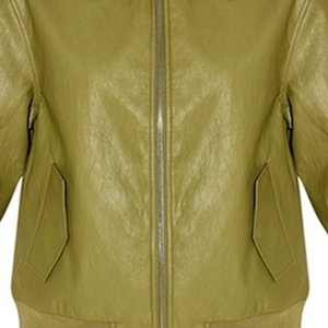 Chaqueta Bomber de Seda Oliva de Alta Calidad, Unisex, Impermeable, para Primavera, Estilo Motociclista, Reversible, con Cierre de Cremallera y Cuello en V - Product Image 4