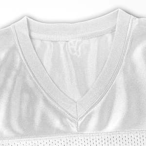 Maillots de football américain personnalisables tissu de performance à séchage rapide manches rayées évacuation de l'humidité grande taille coupe de qualité professionnelle - Product Image 4