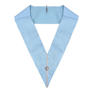 Masonic Regalia Blue Lodge Officer <b>Chain</b> Collar <b>Gold</b> on Blue Backing in Affordable Prices for Sale <b>Top</b> quality Ronpex - Product Image 2