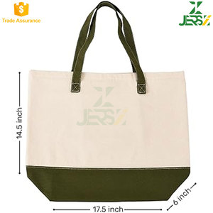 Women's Custom Personalized <b>Canvas</b> <b>Tote</b> Bag Zipper Closure Extra Inner Pocket Solid Color Embroidery Multipurpose Shoulder - Product Image 5