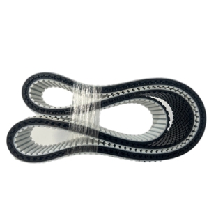 Chenilles de robot revêtues de caoutchouc noir antidérapant - Product Image 3