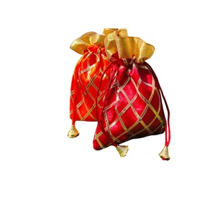 Sacs Mini Potli Brodés, Cadeau de Mariage Indien, Cadeau de Mariage Pakistanais, Sac Cadeau Nikah, Sac Cadeau de Mariage Punjabi, Sacs Gota - Product Image 6