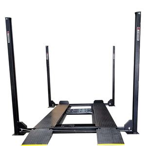 Meilleure vente palan de stationnement de voiture double à quatre poteaux ascenseur hydraulique de stationnement de voiture à 4 poteaux - Product Image 3