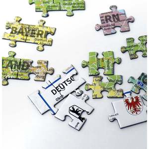 Rompecabezas del Mapa de Alemania Personalizado de 1000 Piezas, 48 x 68 cm, Juguete Educativo Magnético para Niños, Muestra Gratis con Impresión de Logotipo - Product Image 5