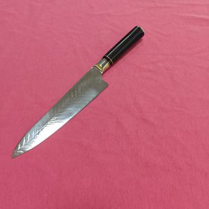 Venta al por mayor personalizado de alta calidad OEM ODM servicio Damasco cocina Chef cuchillo de acero inoxidable de alto carbono para frutas corte de carne - Product Image 2