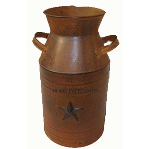 Pot à lait en métal galvanisé pour la maison et l'hôtel Meilleure vente Bidon à lait galvanisé avec une qualité de stockage de lait admirable - Product Image 1
