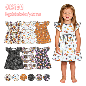 Vestito di Alta Qualità per Bambine e Neonati in Bambù, Stile Basic Elegante, Perfetto per l'Uso Quotidiano, Ideale per Halloween - Product Image 1