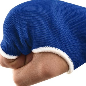 Gants de boxe en gel de couleur grise personnalisés enveloppements faciles pour les mains - Product Image 6