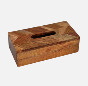 Trabajo hecho a mano Con parte inferior deslizante servilletero de pulido de madera Natural caja de pañuelos de diseñador Vintage latón para accesorios de vajilla de Hotel - Product Image 5