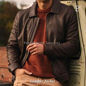 Chaqueta de cuero asequible para hombres Chaqueta de uso diario para hombres Calidad de exportación Calidad superior Forro interior suave muchas opciones A granel - Product Image 4