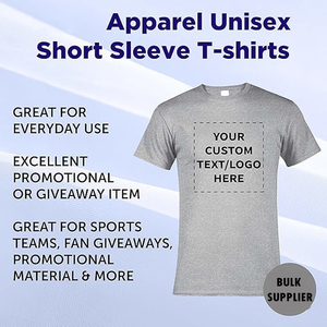 Camisetas de punto de manga corta unisex paquete a granel personalizado en gris clásico para una cómoda versatilidad eleva tu estilo - Product Image 4