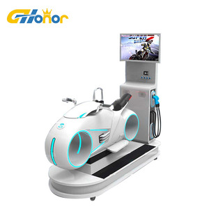 Công viên giải trí 9D thực tế ảo 6doof trò chơi đua xe máy mô phỏng lái xe đua xe VR giả lập - Product Image 2