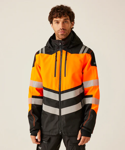 Vêtements de Construction Offre Spéciale haute visibilité Hivis réfléchissant sécurité imperméable vêtements de travail uniformes haute visibilité - Product Image 3