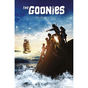 Modern Style the Goonies <b>Poster</b> Never Say Die! Made of Paper for Wall Usage - Product Image 1