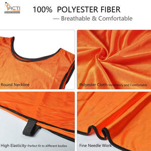 Venta al por mayor de fábrica, camiseta de fútbol, chalecos de entrenamiento de fútbol personalizados, camiseta de malla de entrenamiento de fútbol para hombres, chaleco con pechera - Product Image 5