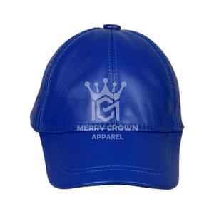 Gorras deportivas de invierno de béisbol de cuero negro con logotipo personalizado nuevo y elegante del proveedor del fabricante profesional, sombreros clásicos - Product Image 5