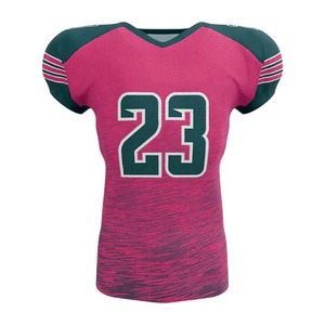 Uniforme de Fútbol Americano Personalizado del Fabricante de Pakistán, Talla Grande, Secado Rápido, Transpirable, Antibacteriano, Mangas Cortas - Product Image 2