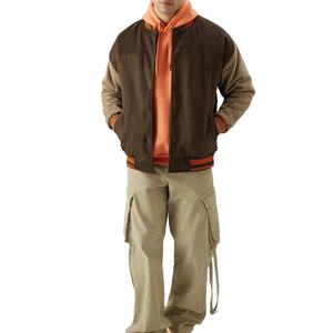 Veste universitaire pour homme sur mesure en gros, qualité supérieure, nouvelle arrivée, coupe ajustée, veste universitaire d'hiver 2026 - Product Image 3