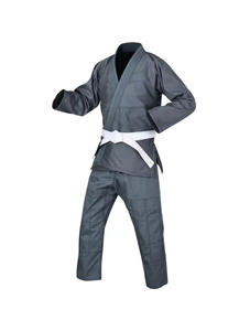 Combinaisons de karaté en coton unisexe de bonne qualité, logo personnalisé, vente en gros, vêtements d'arts martiaux, uniforme de taekwondo pour hommes et femmes, uniforme de combat - Product Image 4