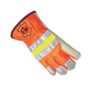 Gants de sécurité en cuir haute visibilité-Multi-usages Résistant à la déchirure Respirant Sans silicone pour mécanicien Agriculture Jardin Utilisation - Product Image 5