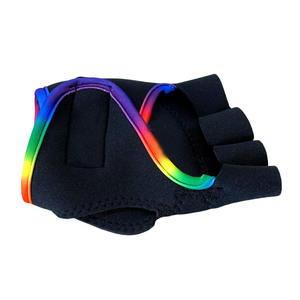 Gants de fitness demi-doigts en spandex unisexe respirants pour l'entraînement et l'haltérophilie au prix de gros - Product Image 2