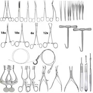 Ensemble d'instruments chirurgicaux pour la colonne vertébrale et la craniotomie 34 pièces Kit d'outils de neurochirurgie de haute qualité pour les procédures du cerveau et de la colonne vertébrale - Product Image 4