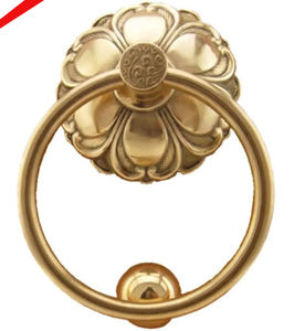 2026 Nuevo golpeador de puerta metálico con diseño de corazón antiguo para hoteles y hogares - Product Image 2