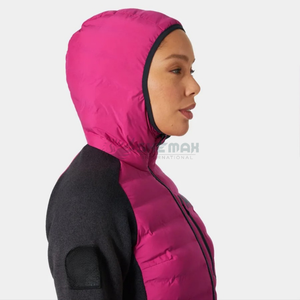 Chaqueta de esquí impermeable con calefacción para mujer 2025, chaqueta de esquí cortavientos con cremallera para nieve al aire libre personalizada para invierno, OEM - Product Image 6