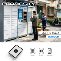EMT8120D Preisgünstiger QR-Code Barcode-Scanner 1D 2D Lesegerät Automatischer 2D Barcode-Scanner