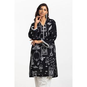 Ensemble chemise brodée et pantalon imprimé laqué IUSTTS-322 - Product Image 5