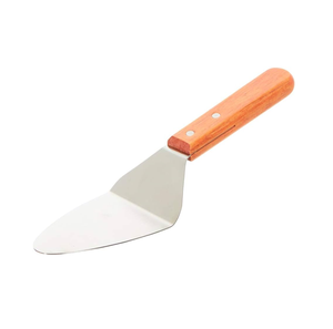 Steel <b>Cake</b> Server and Knife <b>Set</b> With Wood Handles for Gift Box Packing for Handmade Shinny Polished - Product Image 4