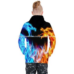 Sudadera con Capucha Unisex de la Mejor Calidad, en Poliéster y Algodón, con Dos Bolsillos Delanteros, Tela de Felpa, Diseño Sólido, Color Personalizado para Invierno - Product Image 2