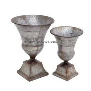 Material de latón puro antiguo, mesa hecha a mano, Trompeta de flores, la mejor calidad de boda de centro de mesa, decoración de mesa, jarrones de flores - Product Image 4