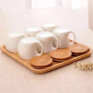 Square <b>Wooden</b> Bamboo Serving <b>Tray</b> Wood Serving Board Platter Breakfast Coffee <b>tray</b> item <b>Wooden</b> Serving <b>Tray</b> Design For kitchen - Product Image 3