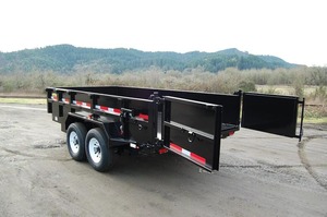 Hot <b>Sale</b> Farm <b>Trailers</b> Agricultural <b>Tractor</b> Hydraulic Tipper <b>Trailer</b> Customized CE Certified Steel Durable Farm Equipment DE - Product Image 3