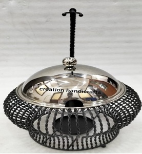 Chauffe-plats en métal de luxe de qualité supérieure chauffe-plats chauffe-plats pour hôtel, restaurant et usage domestique - Product Image 1