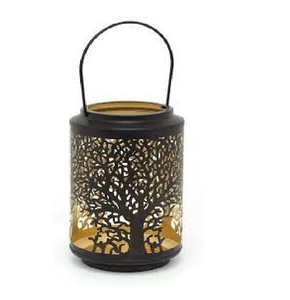 Zinic Marroquí Colgante Linterna Portavelas Hoja de hierro Grabado para linternas Son accesorios de iluminación decorativos - Product Image 4